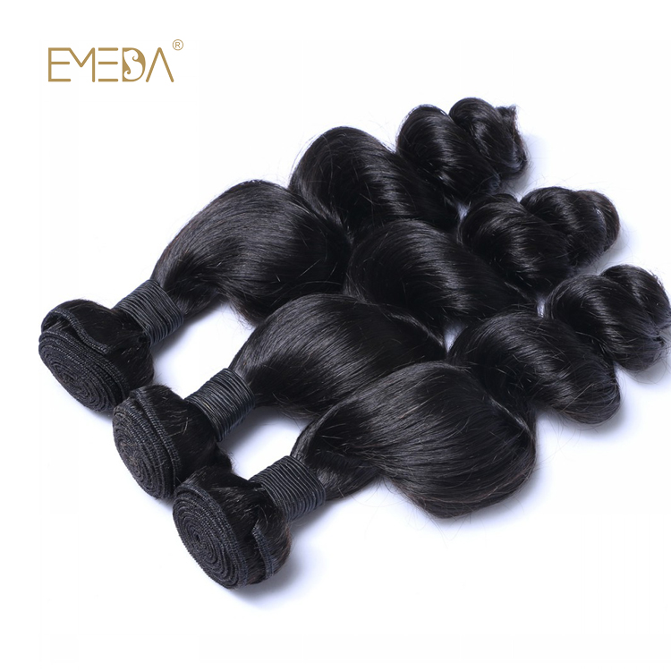 Wholesale Remy Human Hair China Weft Hair Extensions Factory Price Thick Hair LM325